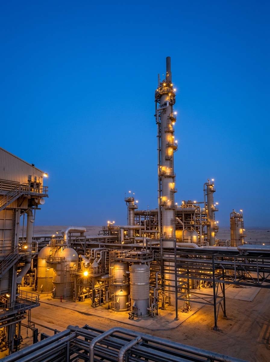 EBIC Ammonia Plant Tanks Farm