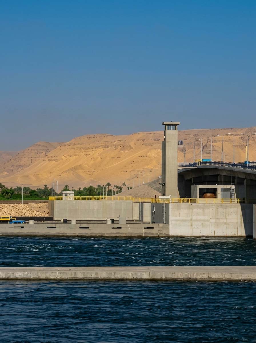Naga Hamadi Barrage & Hydropower Plant
